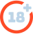 18+ footer logo