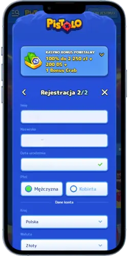 Pistolo Przejdź drugi etap